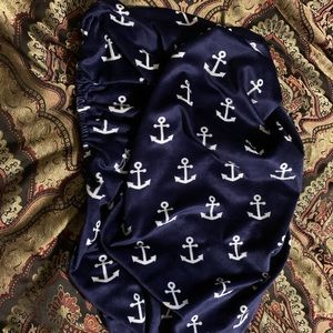 Navy Velour ⚓️ 👶 Changing Table Cover